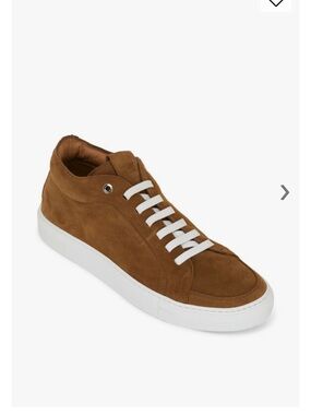 Pastori by Di Bianco Septimus Tobacco Suede Sneaker size 10.5